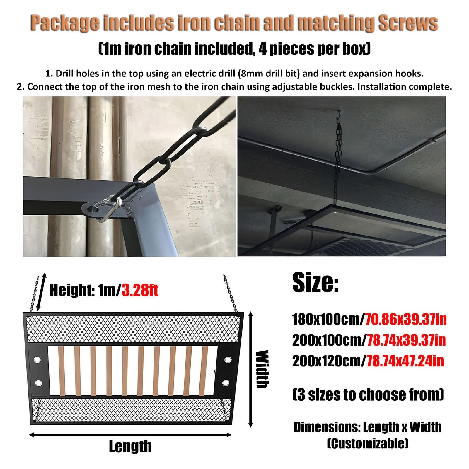 Piastrelle in metallo per soffitto, pannelli decorativi per ufficio e ristorante, supporto per griglia commerciale (1 pezzo, 180 x 100 cm)