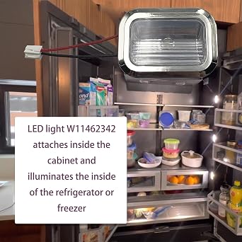 W11462342 W10843339 W10908166 W10607479 For Whirlpool Kitchenaid Kenmore Refrigerator LED Module assembly Replacement refrigerator light