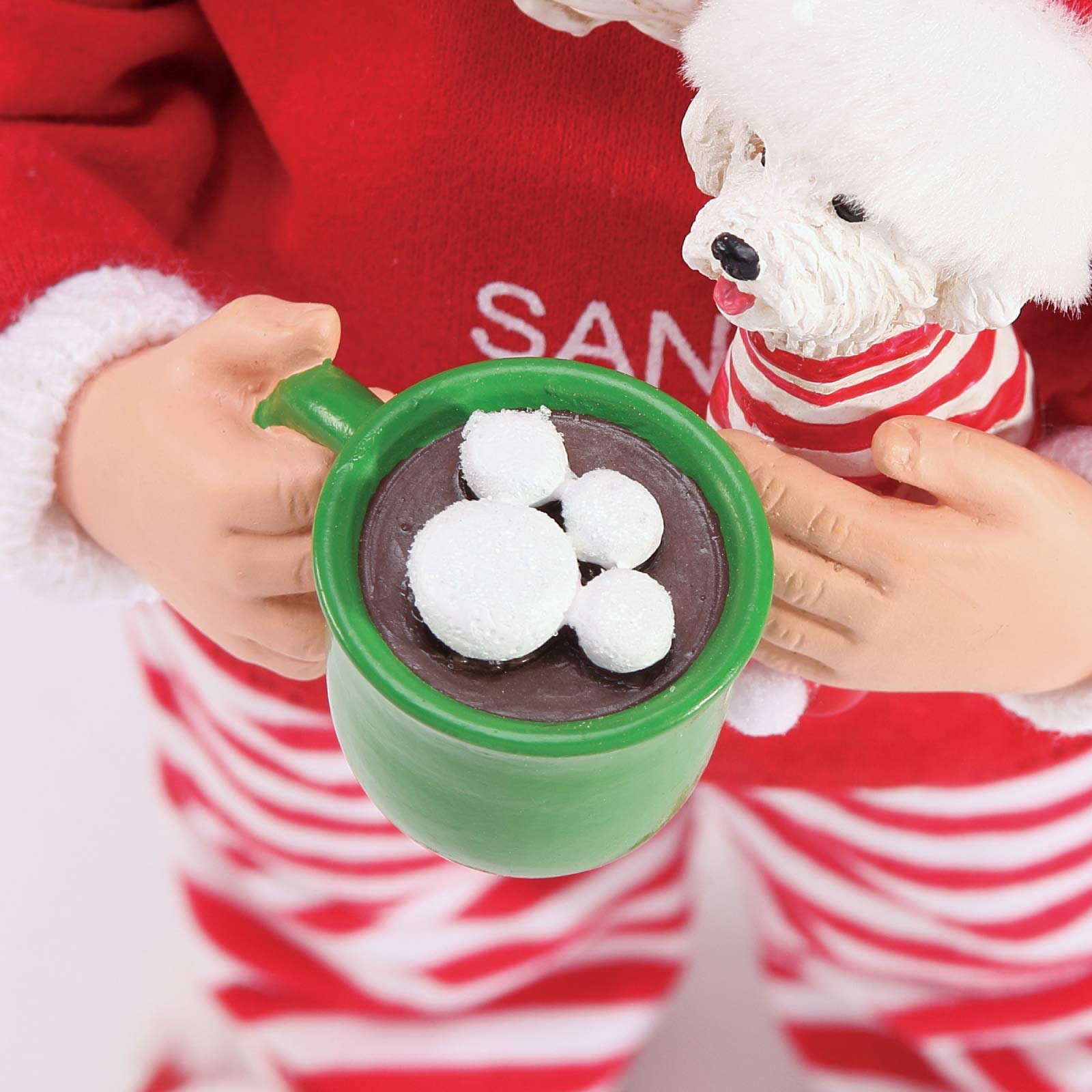 Amazon.com: Department 56 Possible Dreams Santa and His Pets PJ