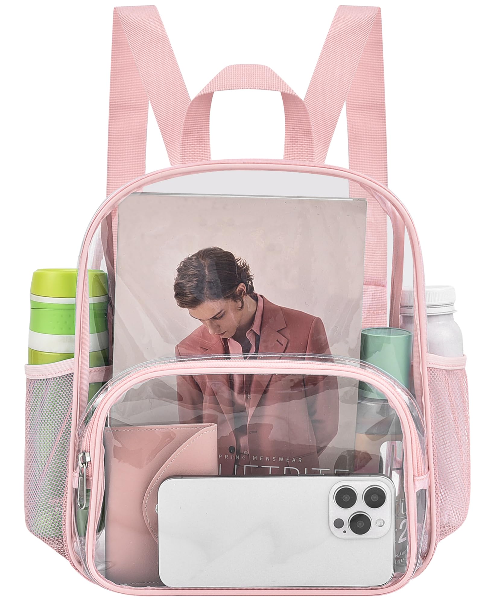 Clear Backpack for Stadium Events Stadium Approved Fashion Women Backpack