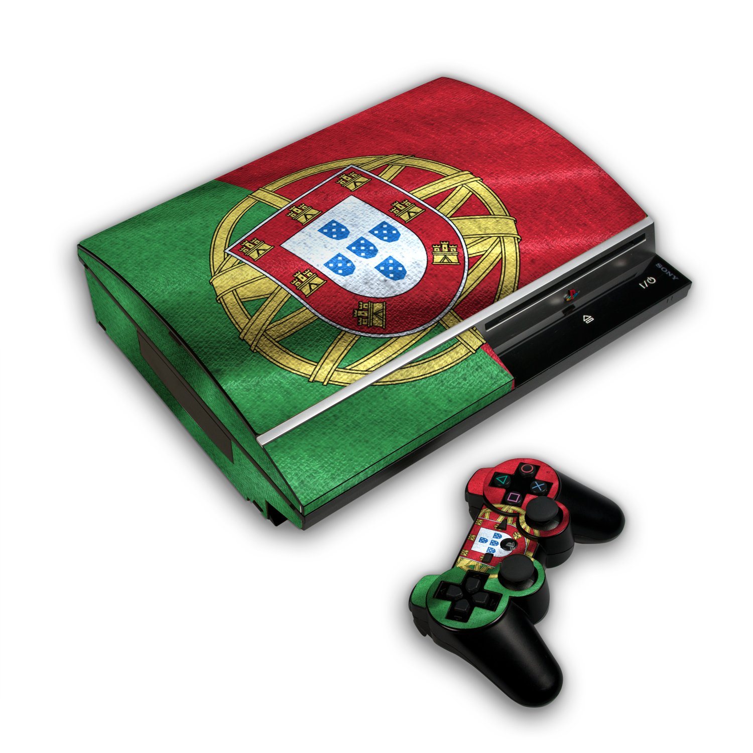 Sony Playstation 3 Design Skin "flag of Portugal" Decal Sticker for Playstation 3
