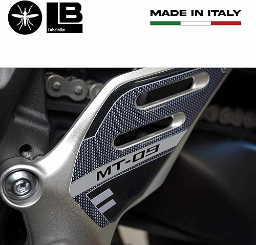 Miniatura 4 de labelbike - Adhesivos 3D Decoración y protección del umbral de la puerta de la motocicleta en resina compatible con Yamaha MT-09 MT09 SP 2021-2023 -