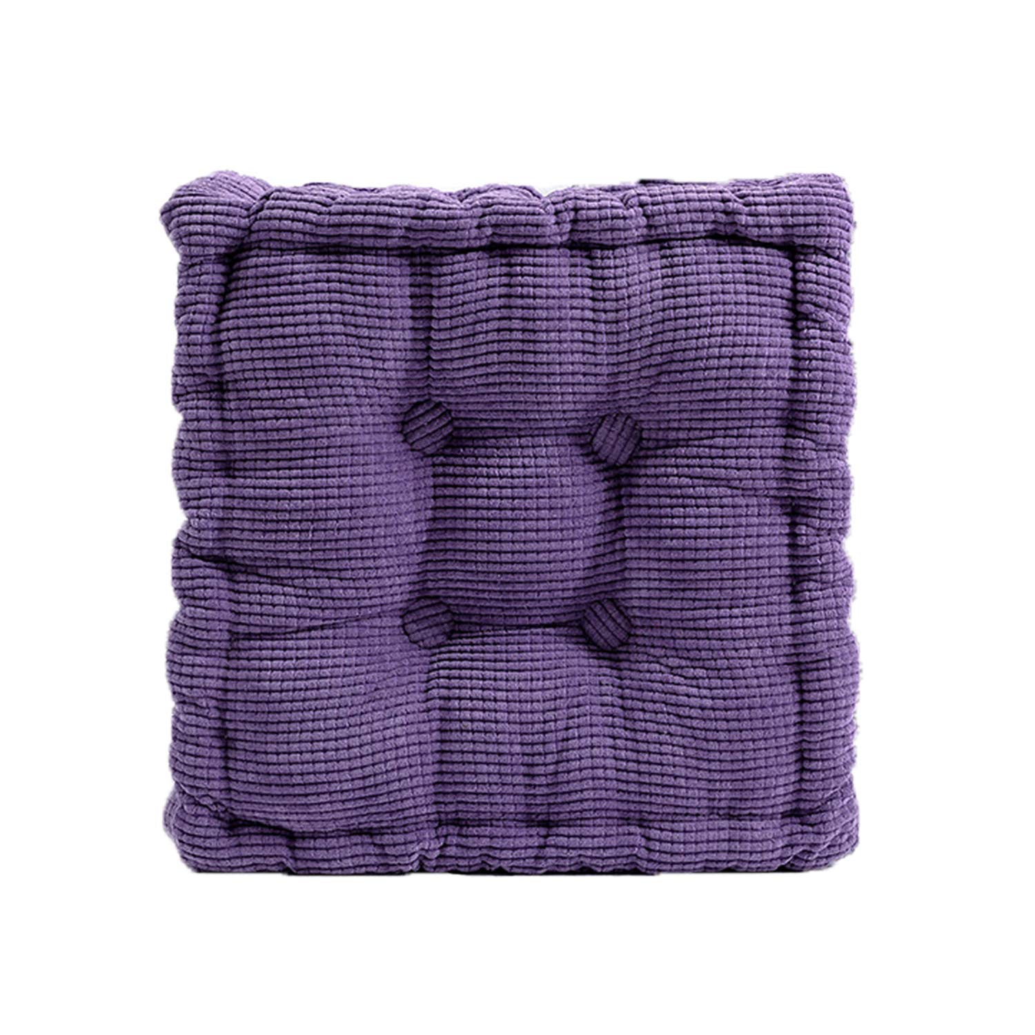 Coussin De Chaise Carré 40x40 Cm - Tissu Polyester Avec Attaches - Plusieurs Couleurs Disponibles - 3