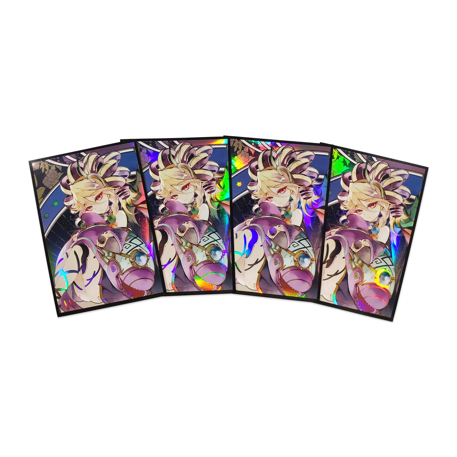 50ct Holographic Flashing (El Shaddoll Wendigo) Top Loading Trading Card  Sleeves Deck Protector for YuGiOh/Japanese Sized Cards 63x90mm (12) :  Amazon.ca: Toys & Games