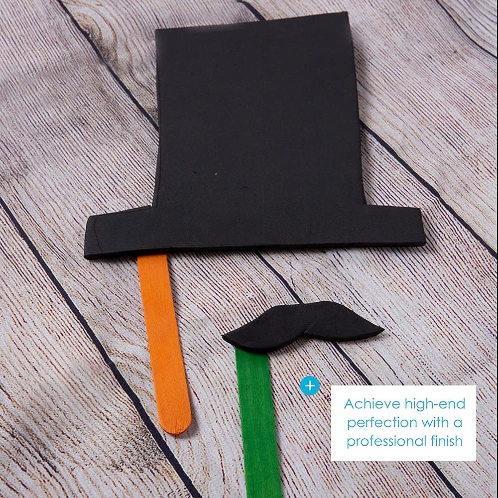 Houseables EVA Foam Sheets, Craft, Cosplay, 6mm Thick, Black, 10 Pack, 9 X 12 Inch, Art Supplies, Paper Scrapbooking, Crafting Foams, Foamie Crafts, for Kids, Boy Scouts, Halloween, Shoe Insole : Arts, Crafts & Sewing