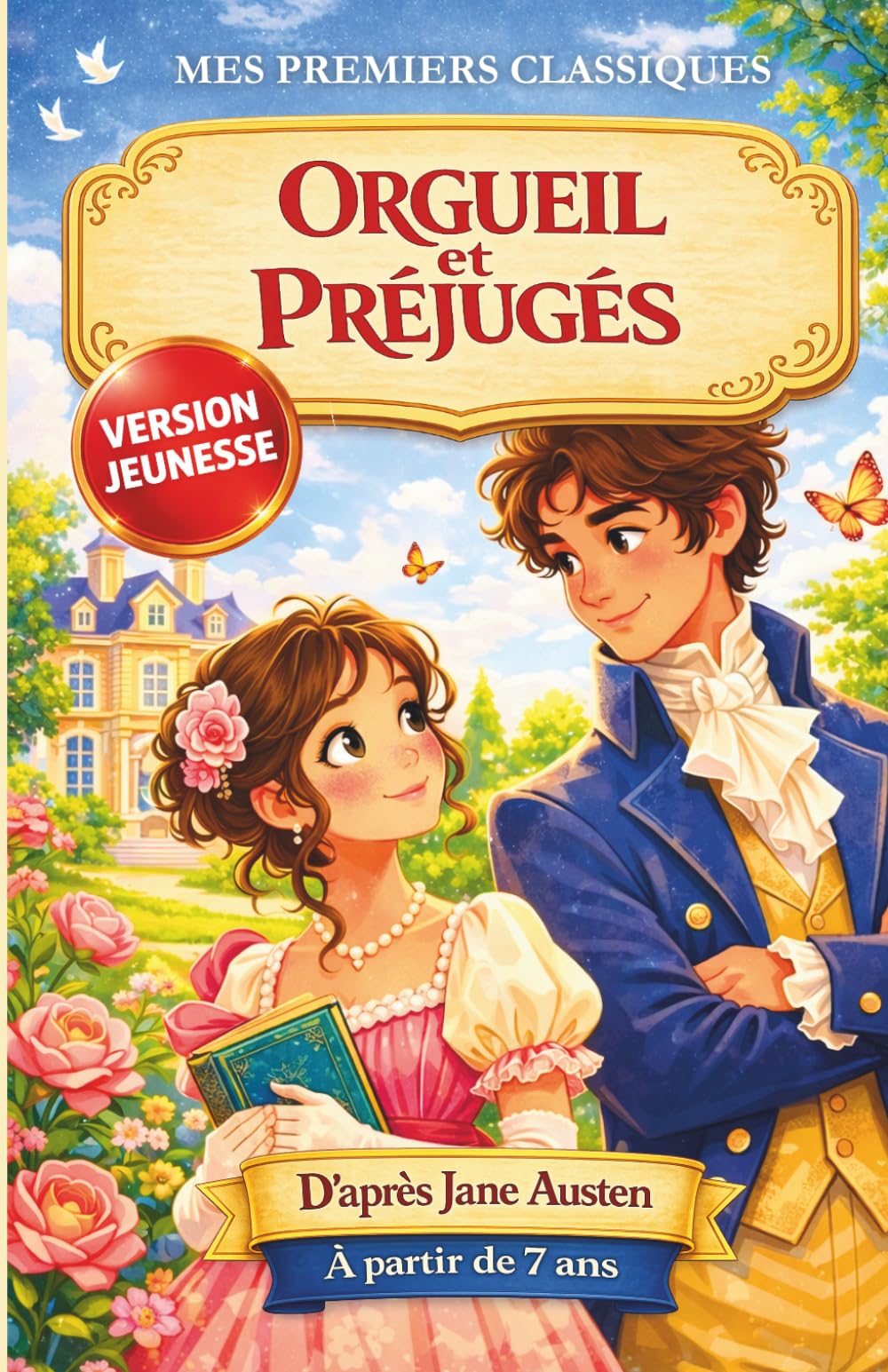 Orgueil et Préjugés – Version jeunesse | Le grand classique adapté aux enfants dès 7 ans: Une adaptation fidèle et facile à lire du chef-d’œuvre de ... enfants dès 7 ans (MES PREMIERS CLASSIQUES)