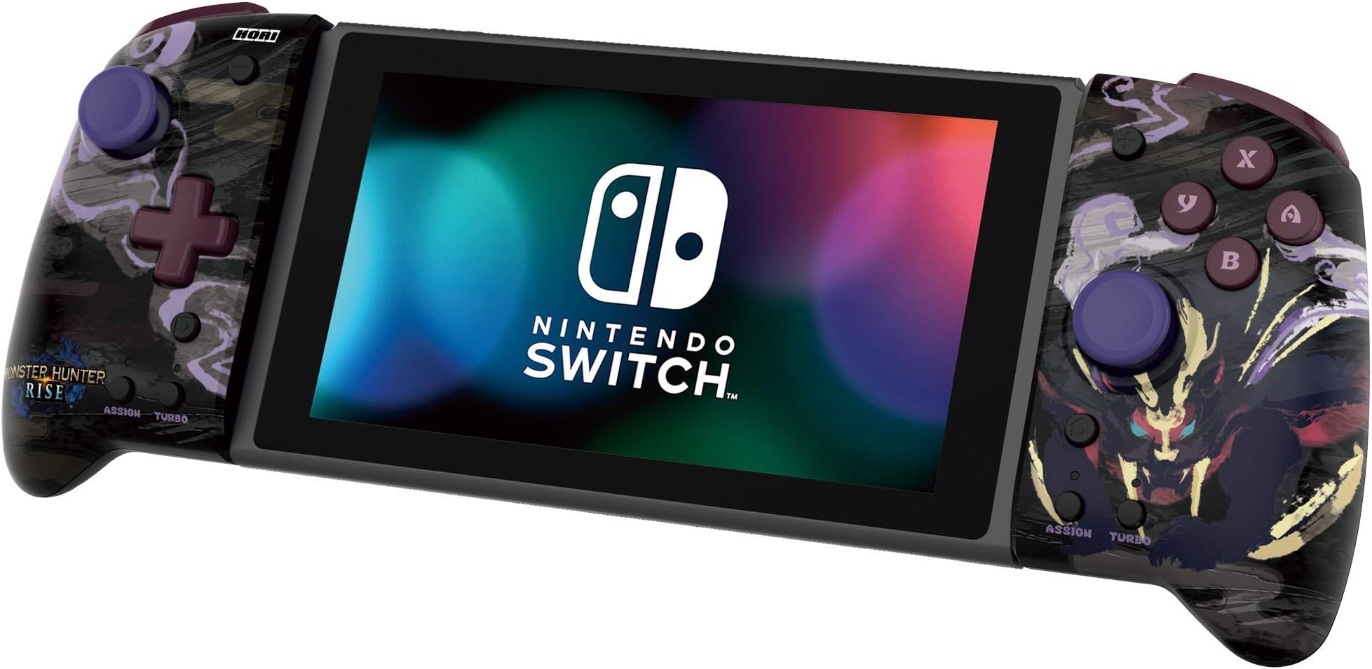 Hori Nintendo Switch Split Pad Pro (Monster Hunter Rise) By - Nintendo Switch