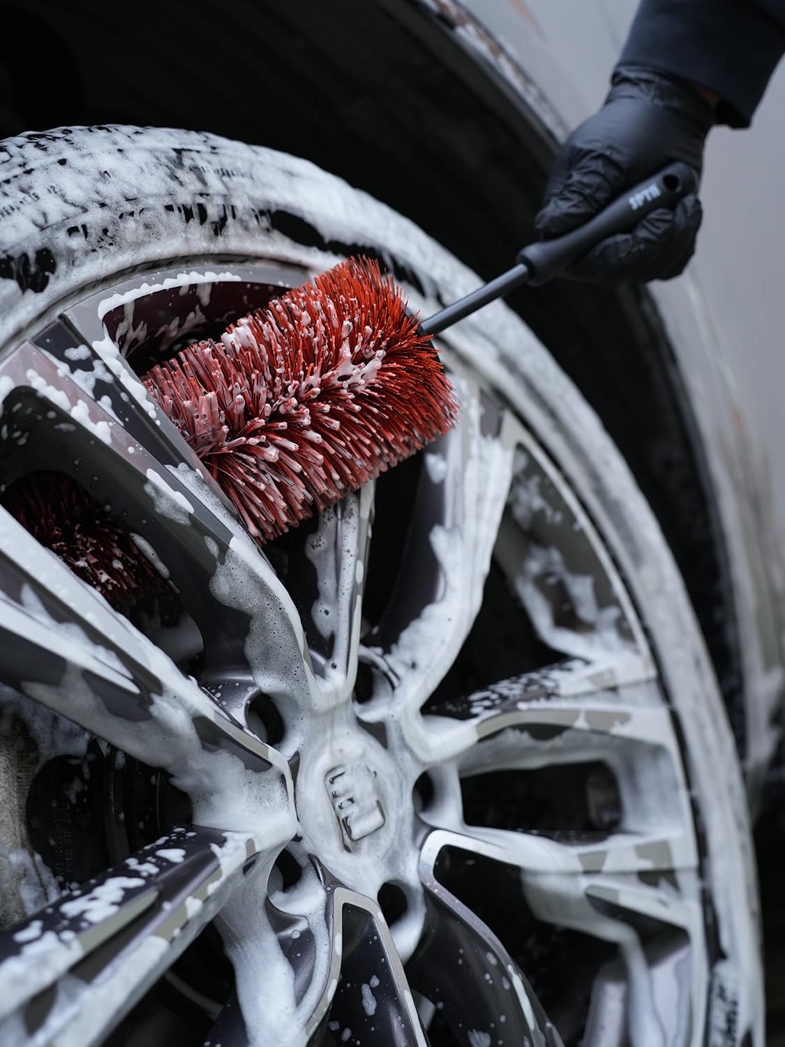 SPTA Wheel Cleaning Brush - Scratch-Free Detailer -8