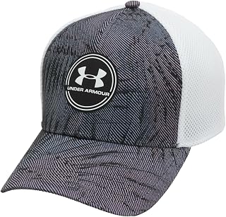 Under Armour Men's Iso-chill Driver Mesh, L-XL, (004) Black / White / White