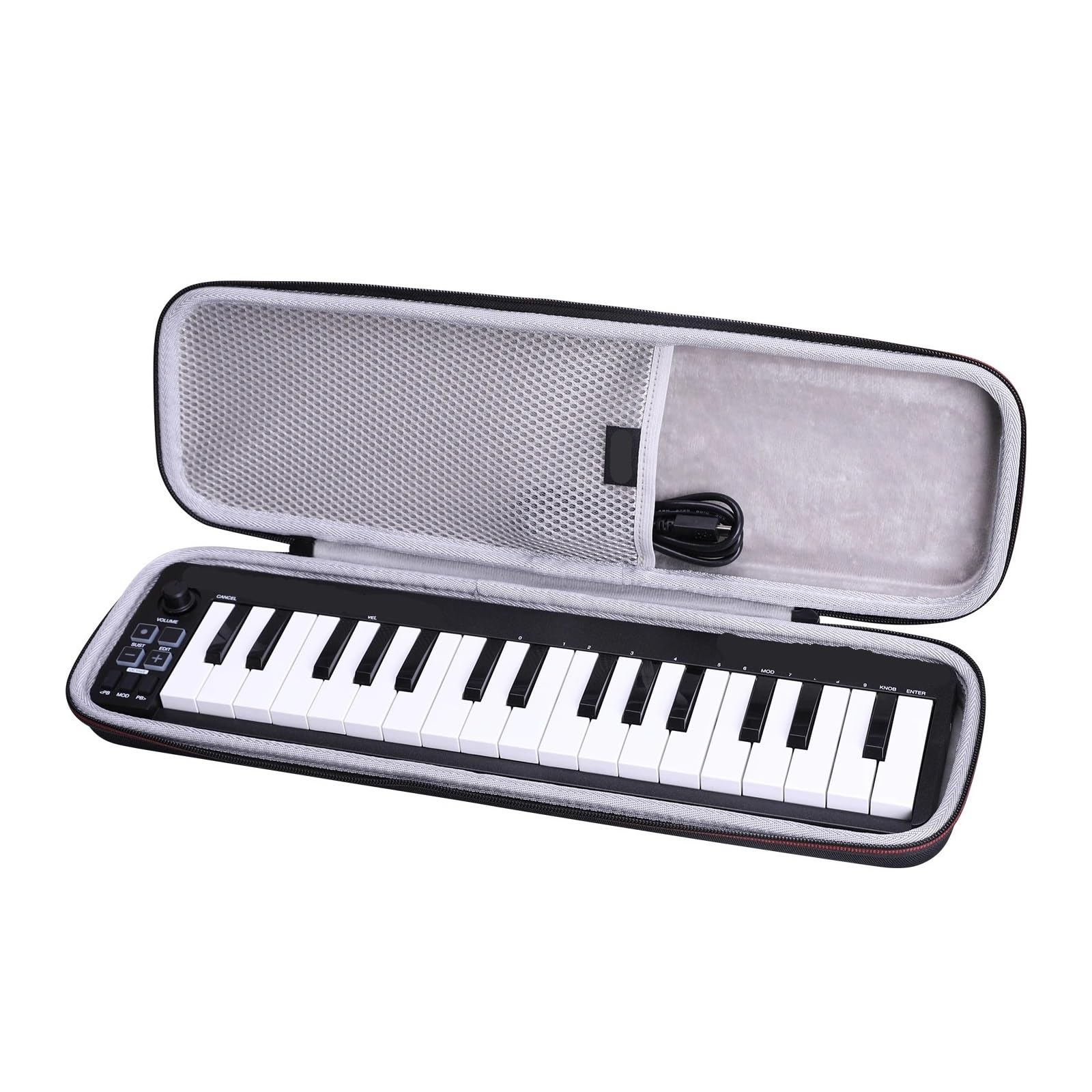 Borsa per Tastiera Custodia rigida impermeabile in EVA for controller tastiera MIDI portatile da viaggio for professionale