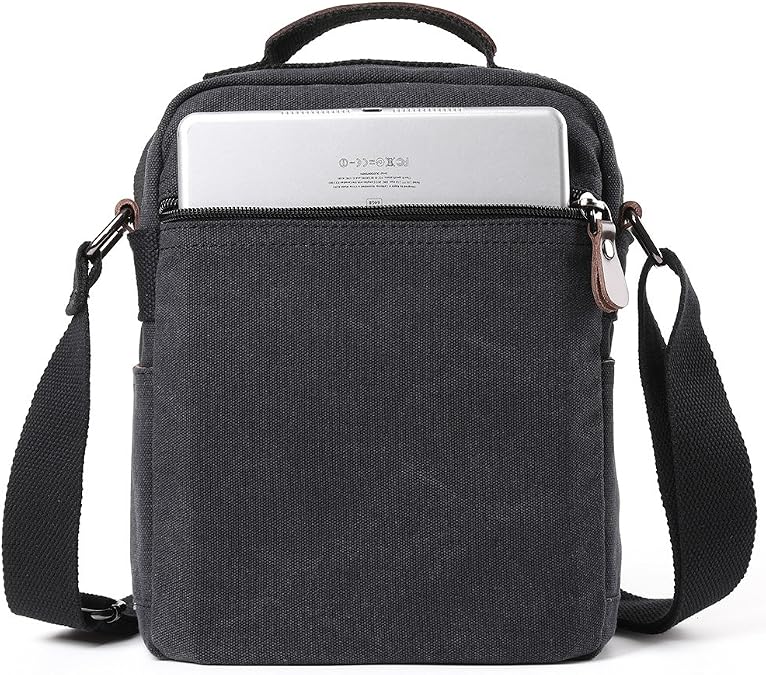 Mens Bag Messenger Bag Canvas Shoulder Bags Travel Bag Man Purse Crossbody Bags for Work Business