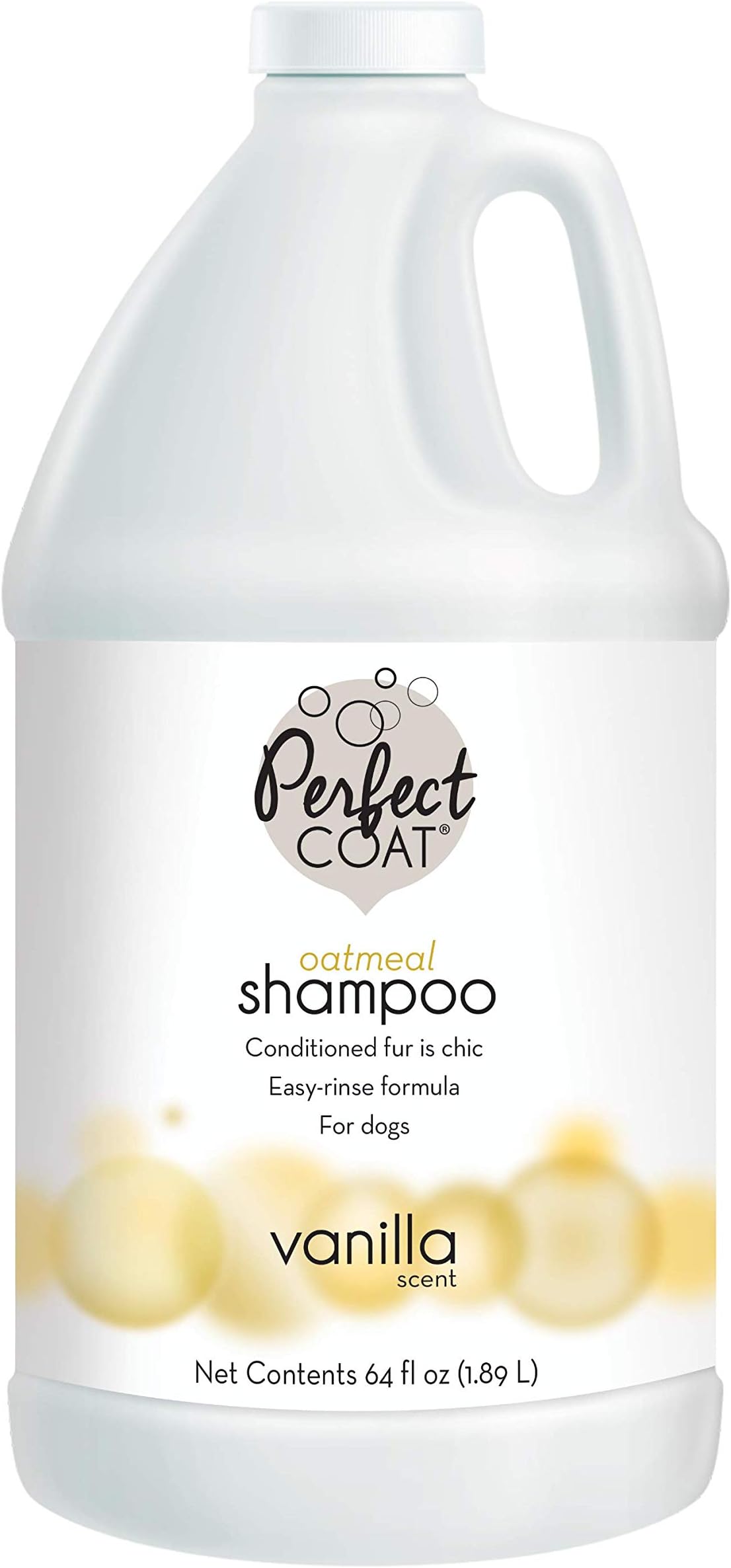 Natural Oatmeal Shampoo, French Vanilla, 64-Ounce