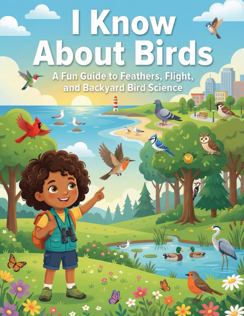I Know About Birds: A Fun Guide to Feathers, Flight, and Backyard Bird Science (I Know About – Learning Books for Kids)