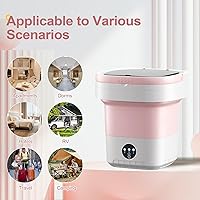 Vista 7 de Lavadora portátil (sakura rosa)
