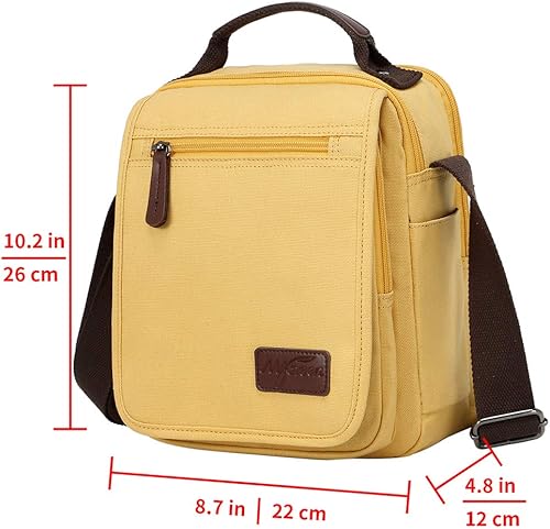 Miniatura 2 de mygreen Bolso bandolera pequeño de lona para el hombro, bolsa de trabajo