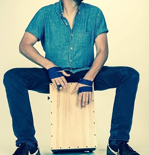 Miniatura 1 de Eucatape Cinta de tambor de mano con infusión de eucalipto cura y protege las manos de ampollas, corta la piel seca, mejor que los guantes de