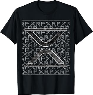 XRP Ripple T-Shirt Logo BANK THE UNBANKED
