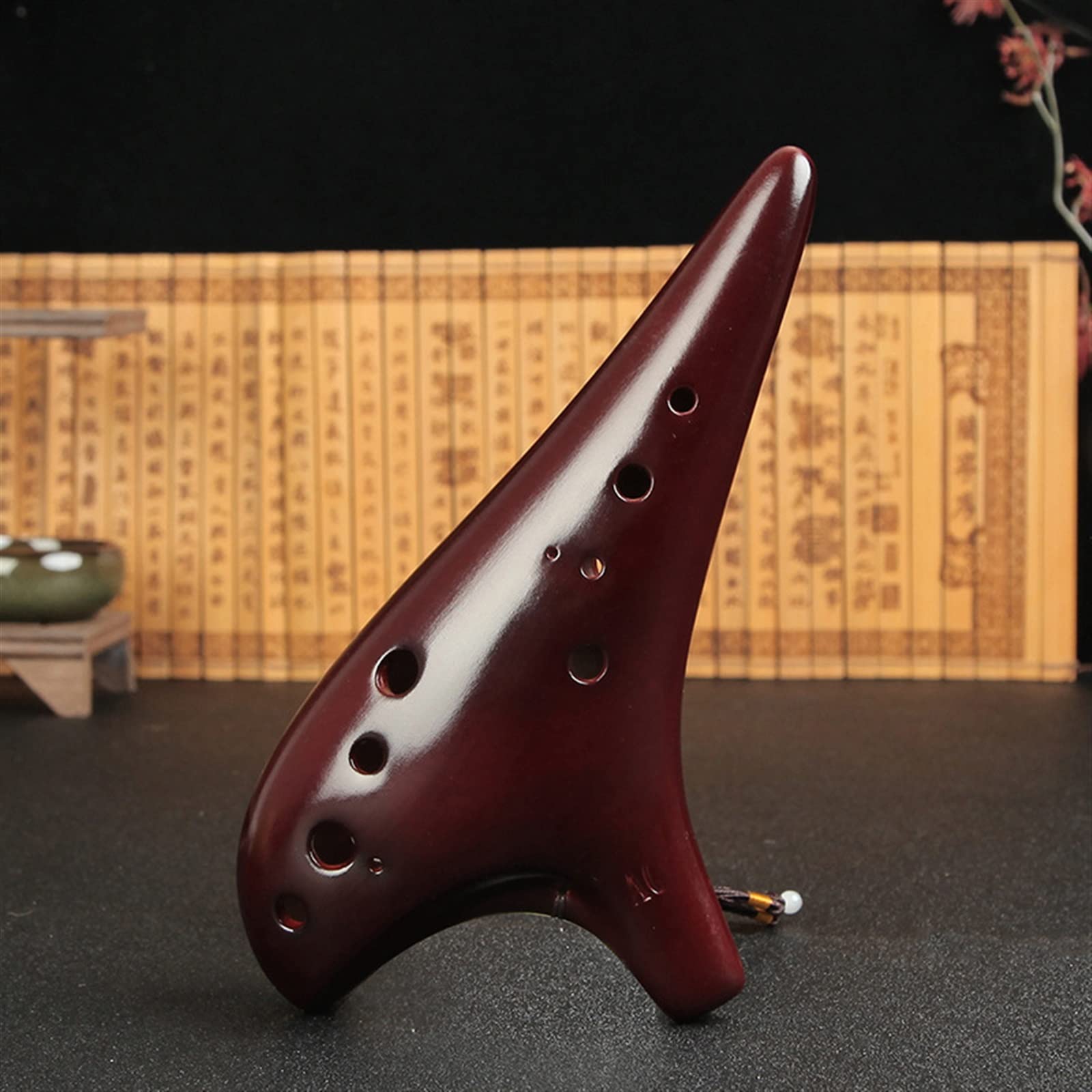 Profesjonalny 12-otworowy Altowy Ceramiczny Ceramiczny Instrument Muzyczny Dla Początkujących Wędzony Ocarina Brzmi Dobrze początkujących ocarina