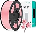 SUNLU PLA+ Filament 1.75mm, PLA Plus Filament for 3D Printer, PLA+ Filament 1kg for 3D Printing with Better Resilience, Neatly Wound, Accuracy +/- 0.03mm, Sakura Pink
