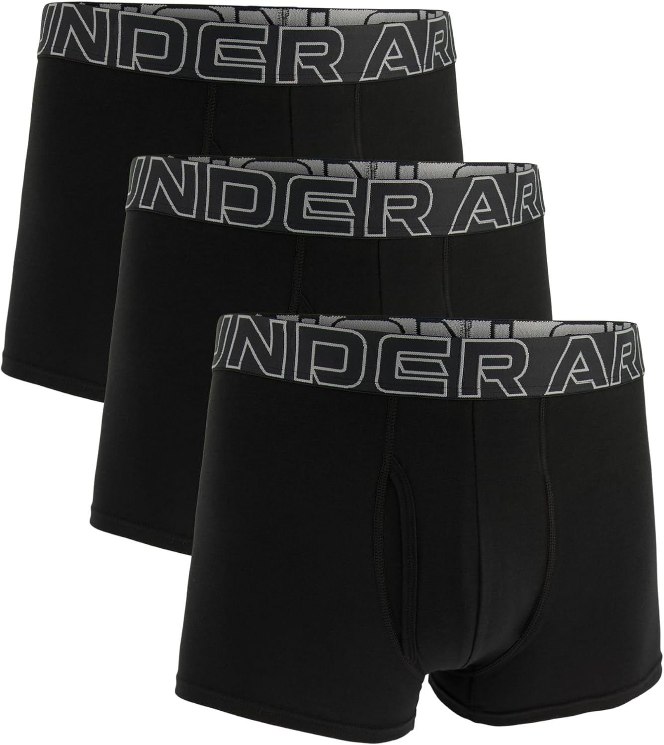 Under Armour mens 3-pack Performance Cotton Trunks, Boxer Briefs With 3" Inseam, All-day Comfort - Image 6