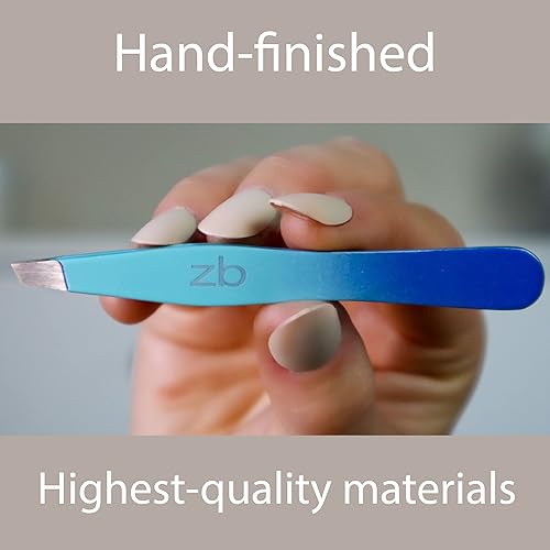 Miniatura 4 de Pinzas  Edición limitada Aqua Ombré Slant Tweezer  Las mejores pinzas para cejas, depilación y tus necesidades de precisión