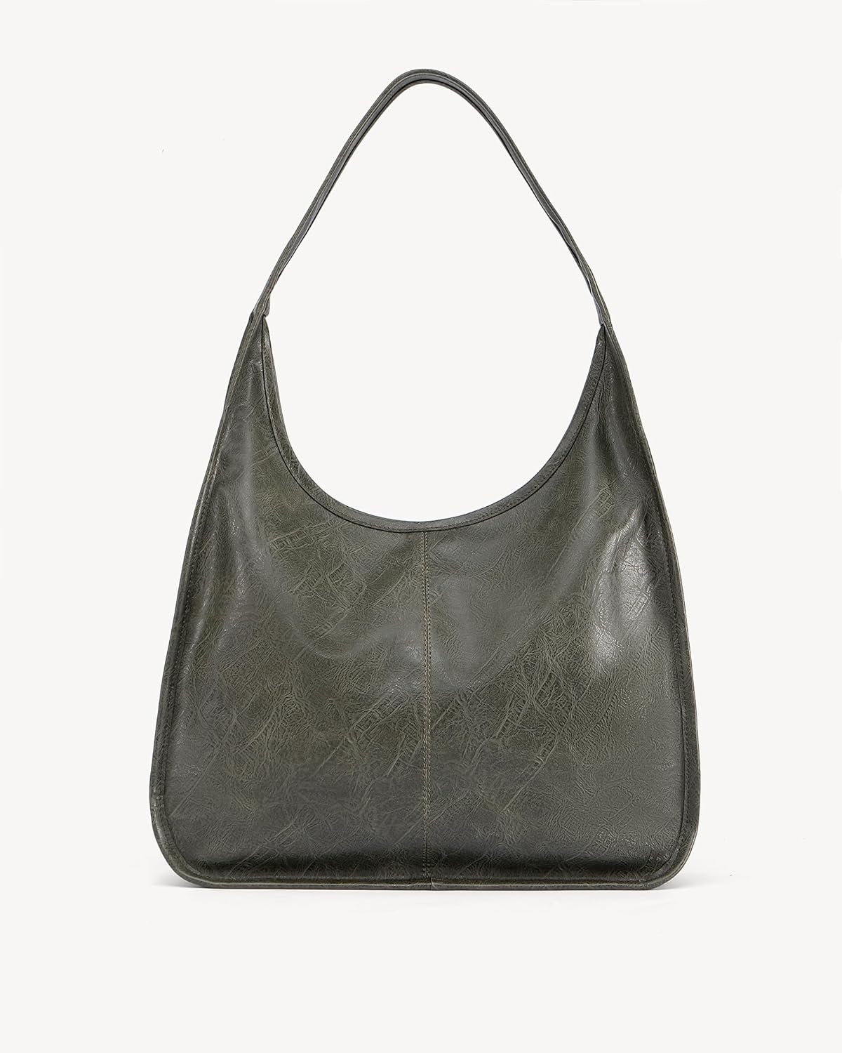 NEWBELLA Women's Hobo Purse - Faux Leather Shoulder Bag & Tote Handbag, Spacious Work Bag for Commute & Daily Use - Image 3