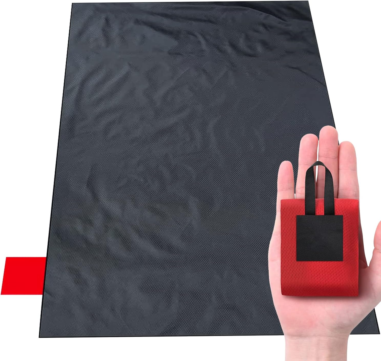 Tappetino Picnic Grande Coperta Spiaggia Impermeabile XWCHASA 210x200cm - Con Tasche E Picchetti Per Picnic Tappetino Picnic Antipioggia 200x210cm - Foto 12