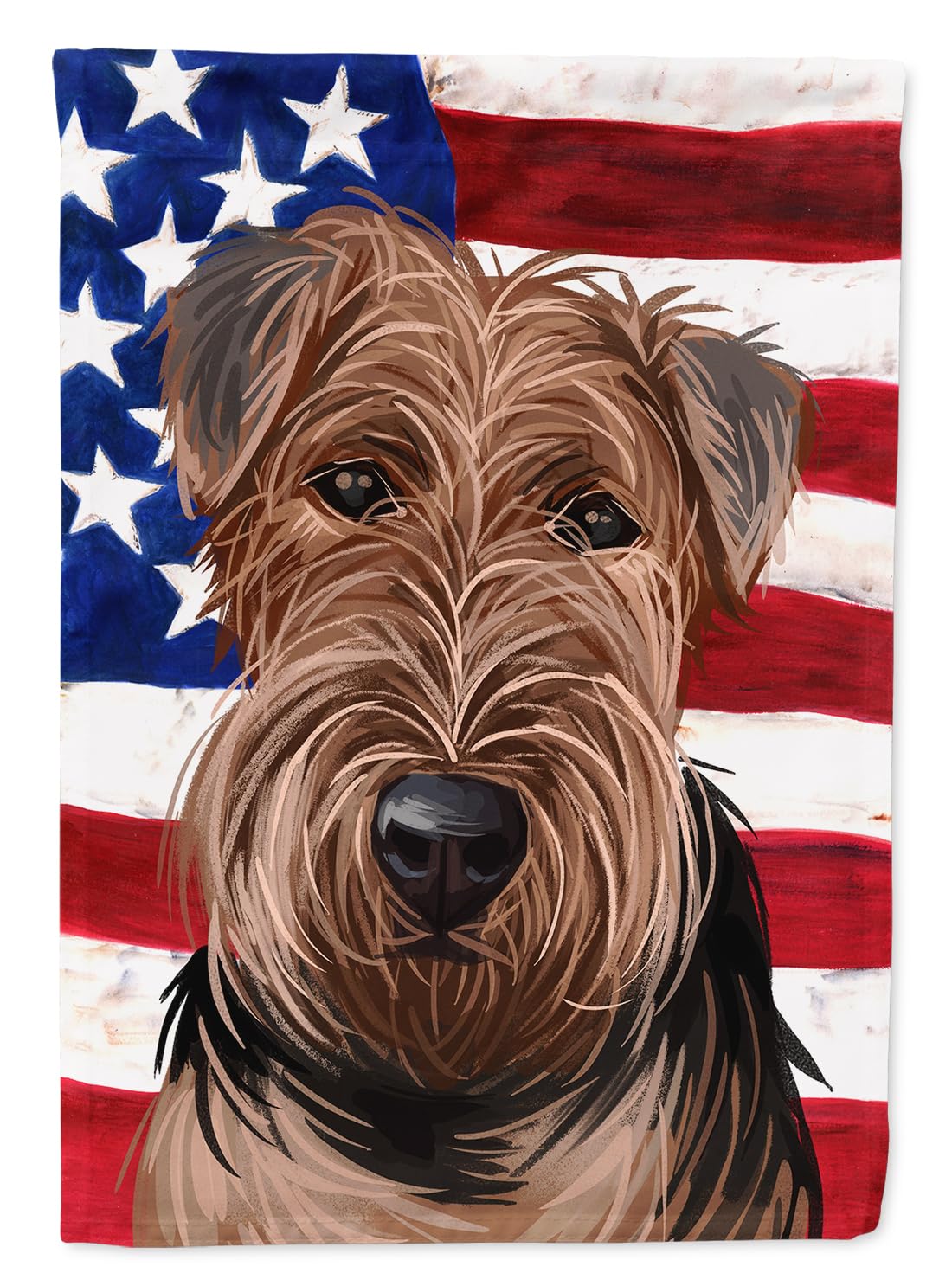Drapeau Welsh Terrier grand format Caroline's Treasures pour maison