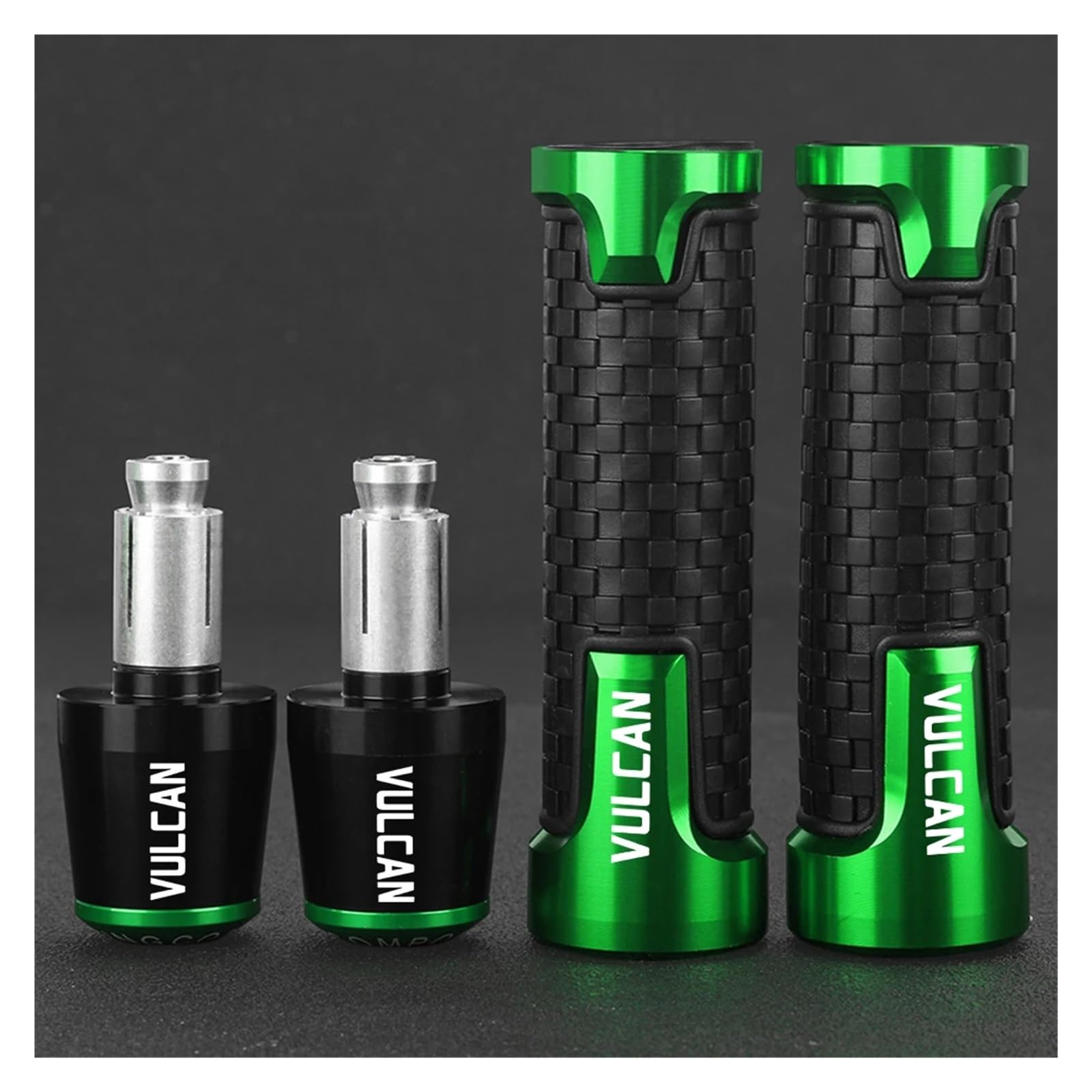 manija del Acelerador de la Motocicleta para Vulcan S650 Vulcan S 650 2015-2023 Empuñaduras De Manillar Motocicleta Extremos Agarre Tapas Deslizantes Enchufe
