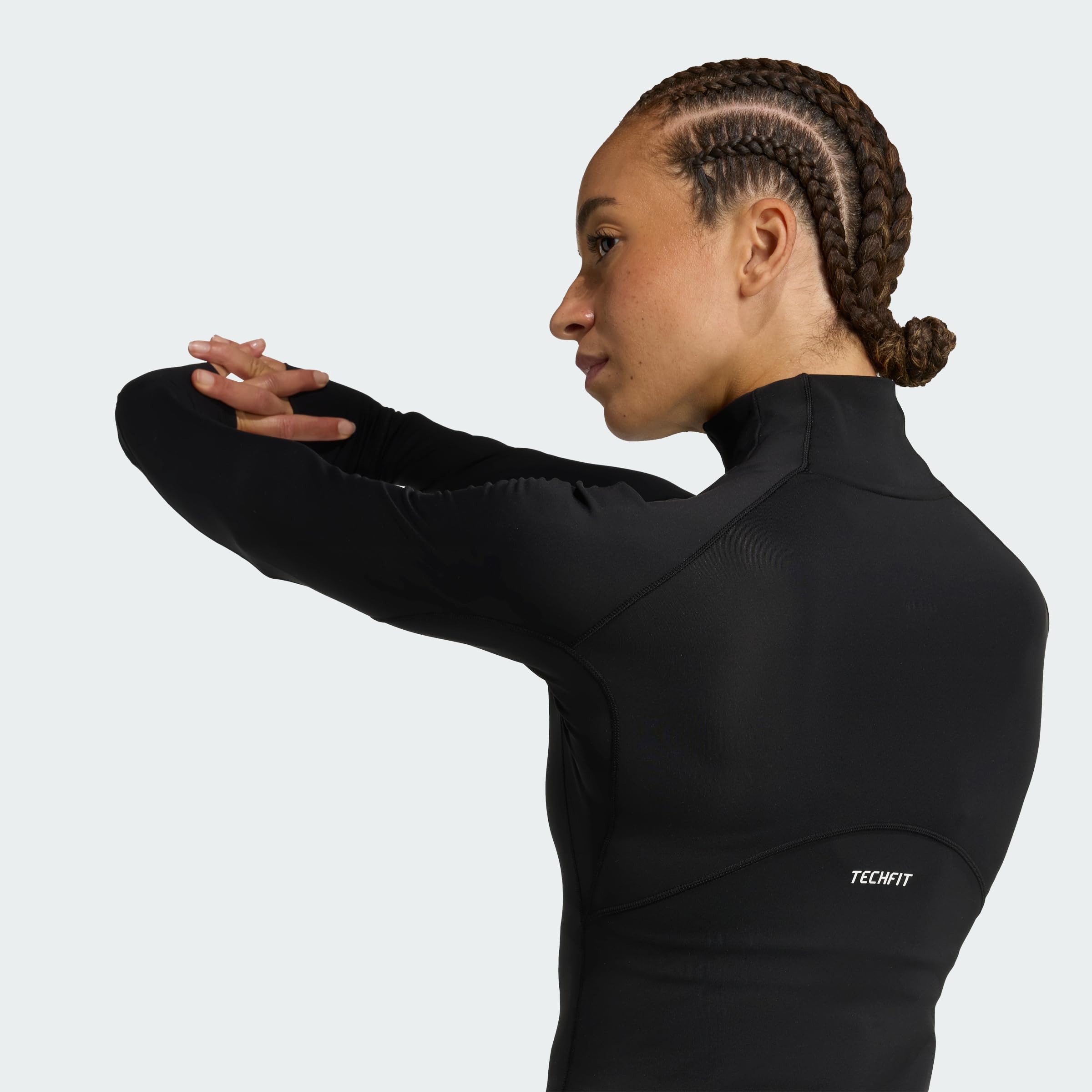adidas Women's Techfit Cold.RDY Kompressionsoberteil, lnagärmlig