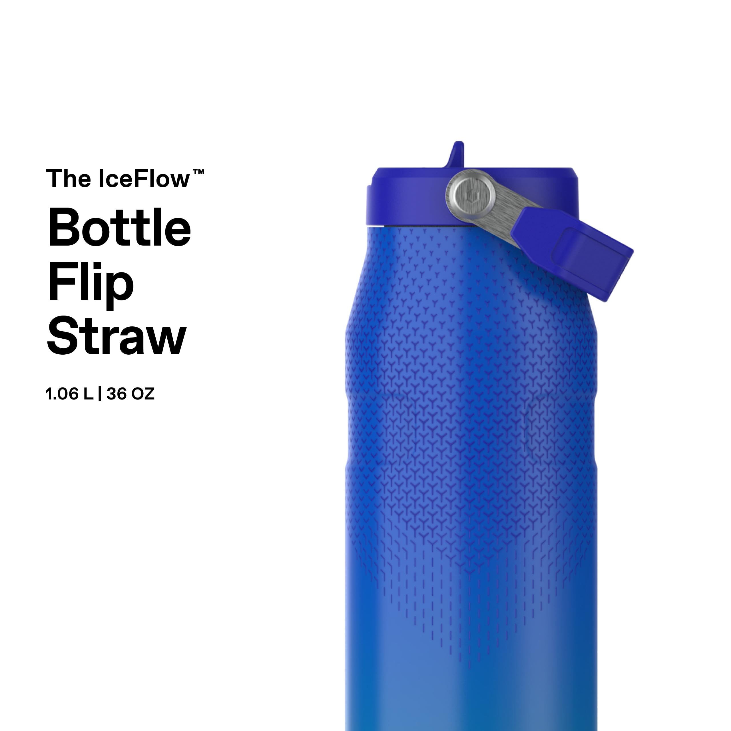 Stanley 1913 Flip Straw Botella Agua Con Pajita 1.06L - Pacific Hypergrip