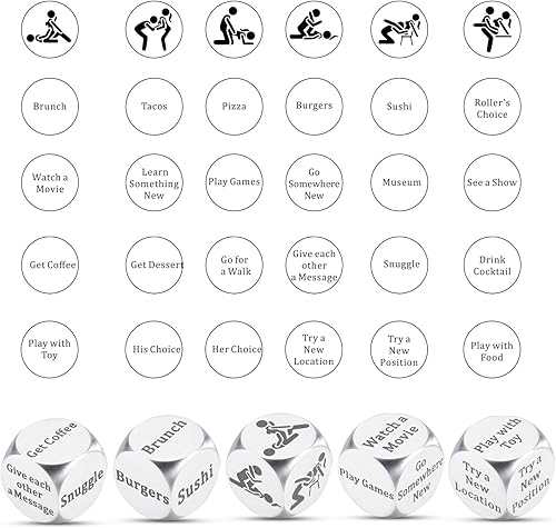 Miniatura 10 de VANLOVEMAC Regalos de aniversario para una cita nocturna para parejas, comida y película, divertidas ideas de cita nocturna para novio, novia,