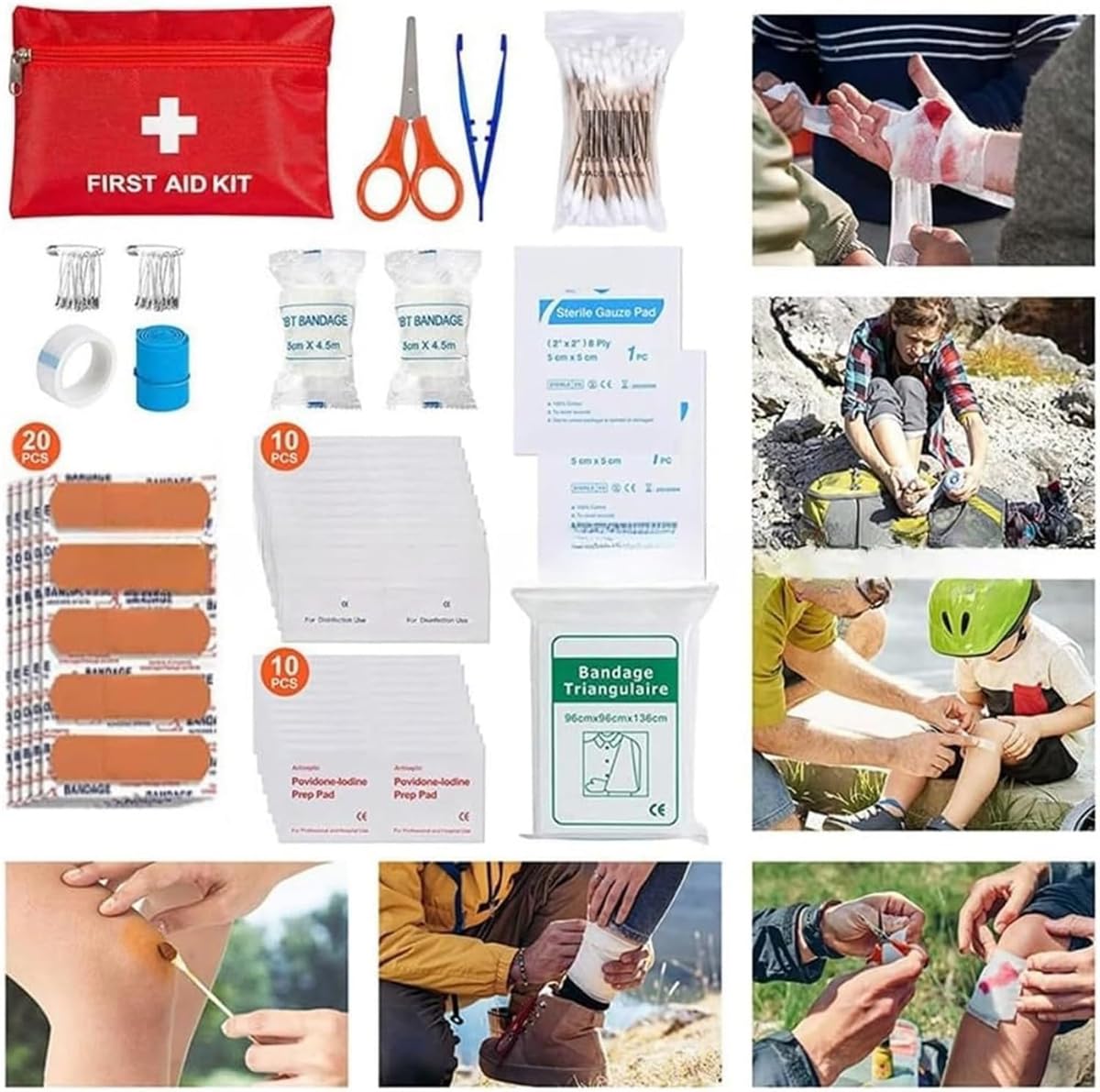 Amazon.co.jp: [EFFORTS] 142点セットアウトドアキャンプ用品