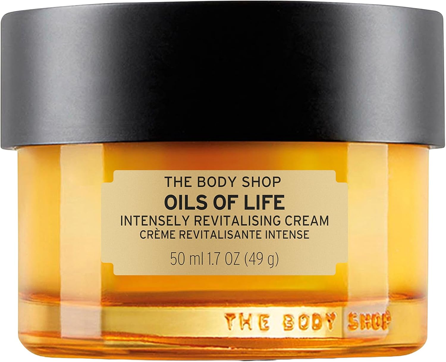 The Body Shop Oils of Life Intensely Revitalising Cream (1x 50ml), Nourishing Face Moisturiser for Women, Hydrating Day Cream with Seed Oils, 97% Natural Origin, Face Care for Mature Skin