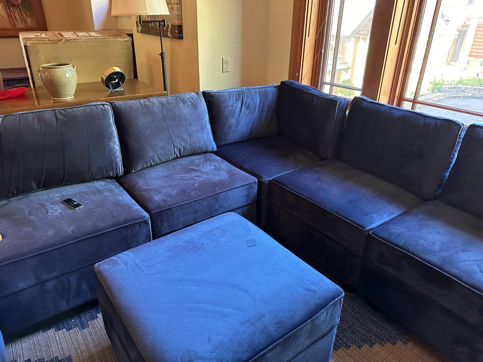 74/mo Finance Belffin Oversized Modular Sectional Sofa U Shaped