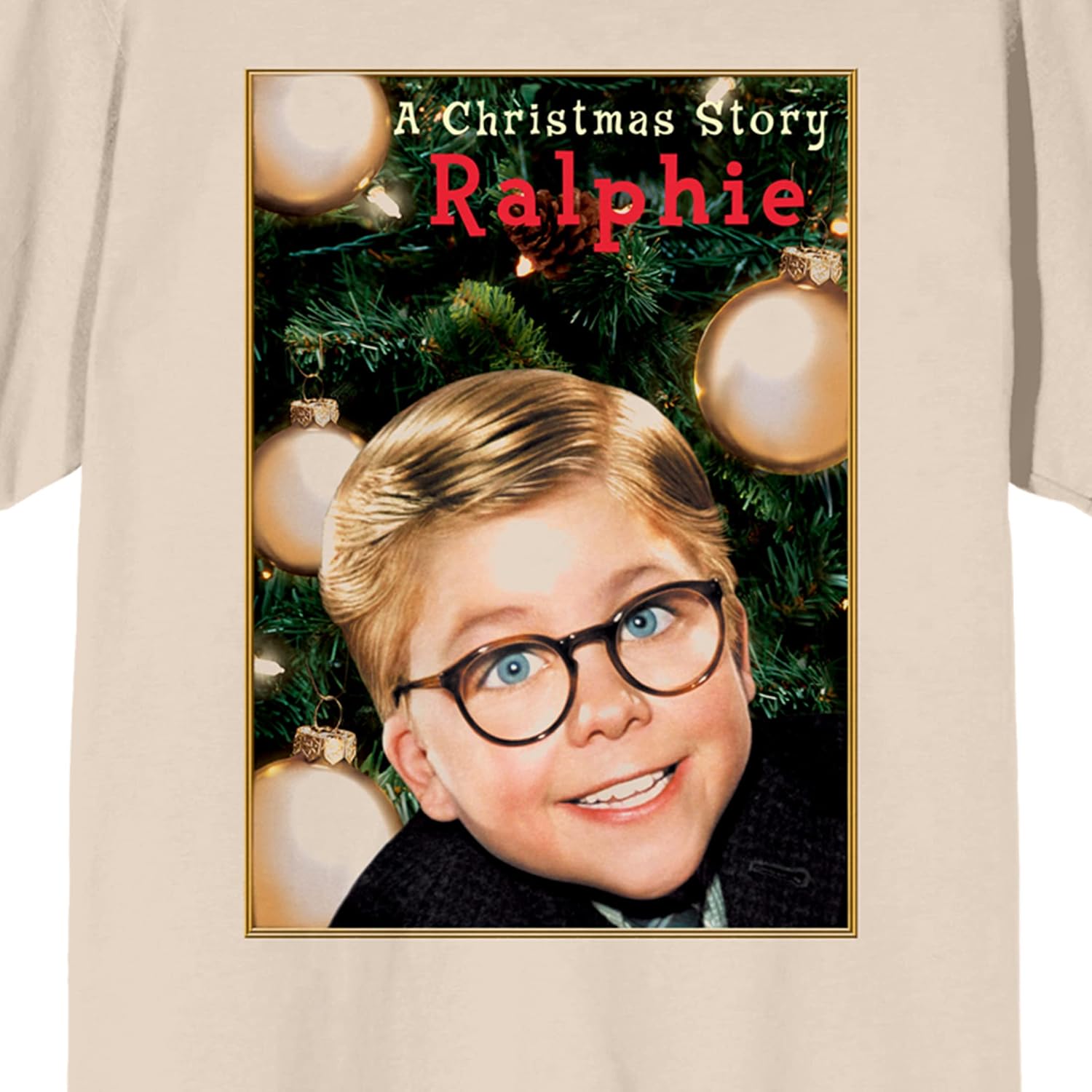 A Christmas Story Ralphie Poster Art Unisex Natural T-Shirt