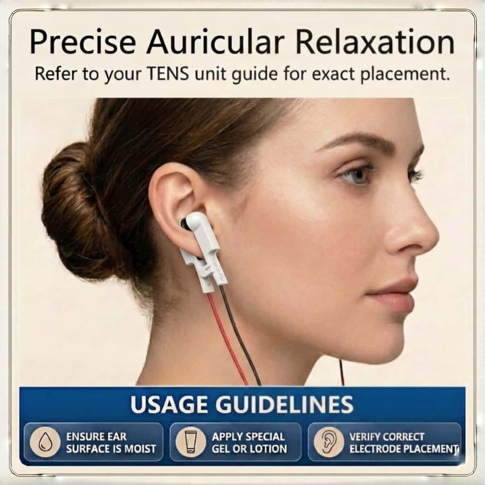 Ear Clips Electrodes Compatible for TENS 7000 & Stardard Tens Units — Amazon image 5