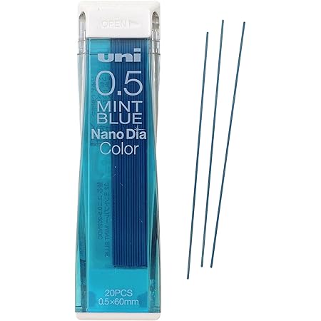 Amazon Uni カラーシャープ替芯 ミントブルー U05202ndc 32 シャープペンシル シャープペン芯 文房具 オフィス用品