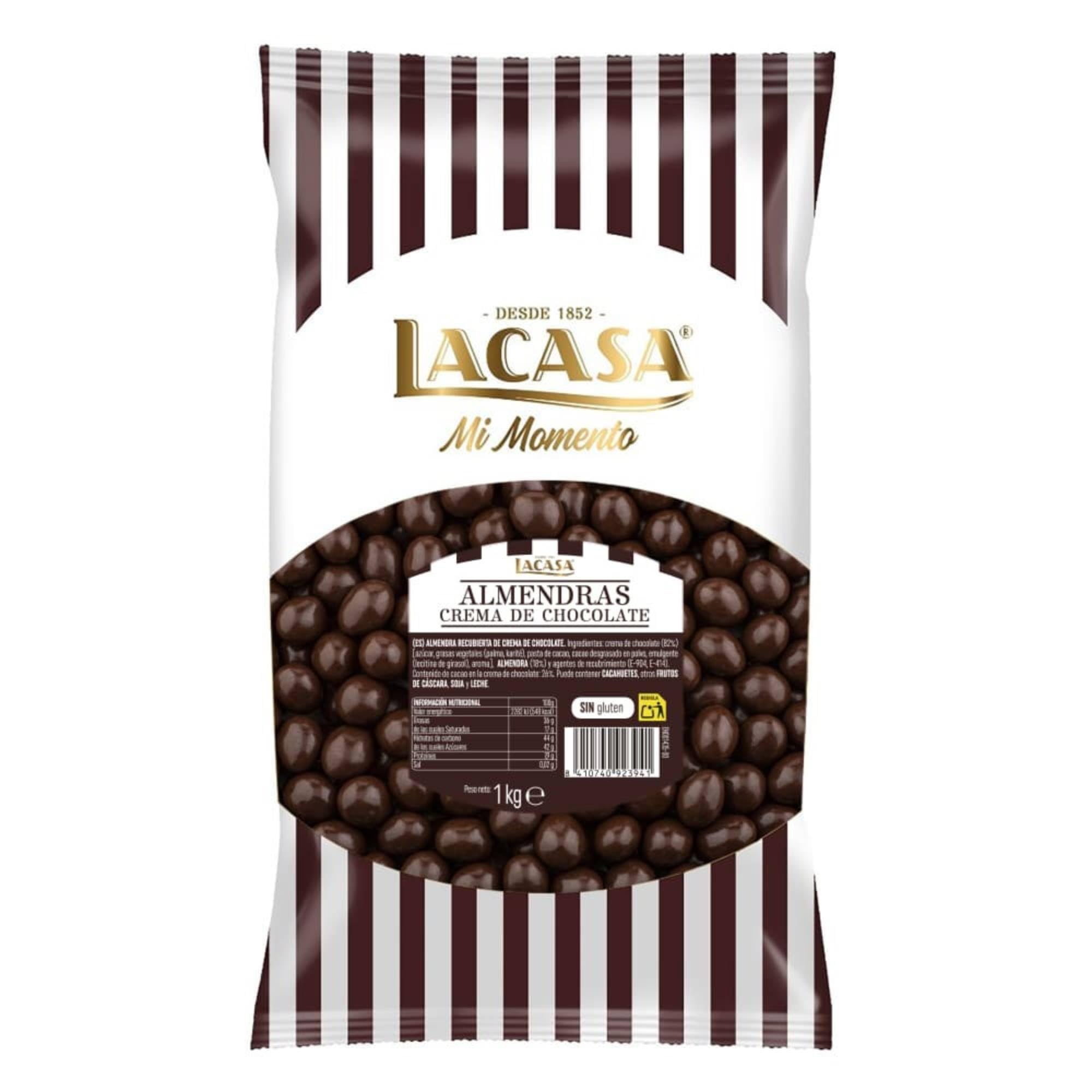 LACASA Almendra con chocolate Negro 1 kg