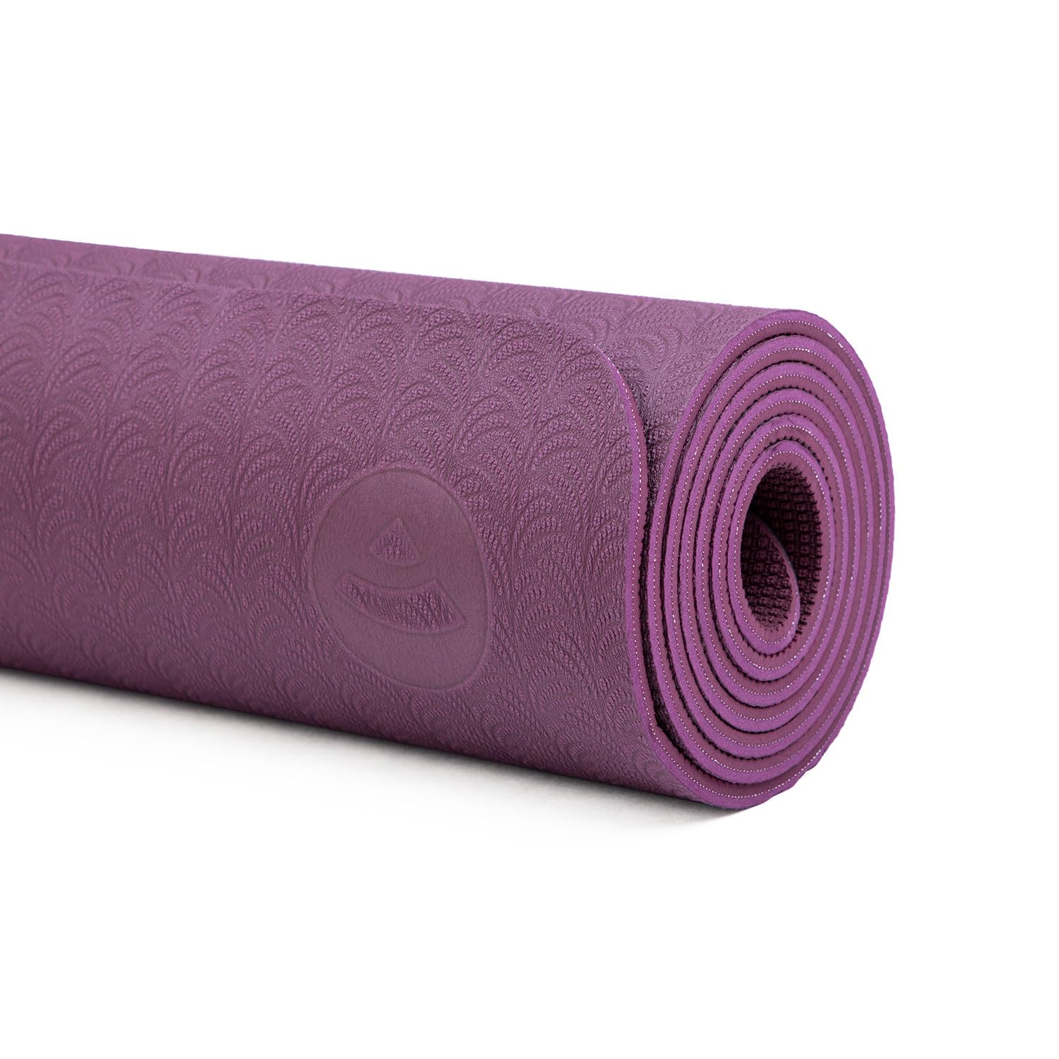 Lotus Pro Tappetino da yoga per ginnastica, pilates, fitness, tappetino in TPE morbido e antiscivolo, ipoallergenico, 100% riciclabile