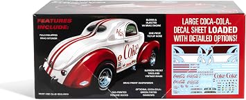 1940 Willys Coupe (Coke Race Team) AMT Model Kit
