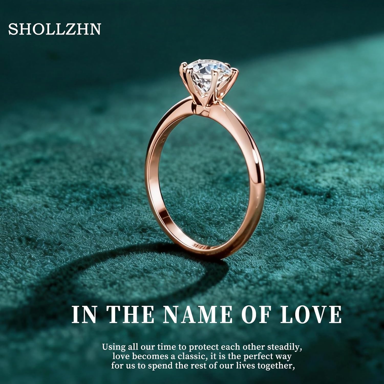 1-4Carat Lab Grown Diamond Engagement Ring for Women IGI Certified | 14K/18K White, Yellow Or Rose Gold/Platinum Classic 6-Prong D/E Color VS1/VS2 Clarity