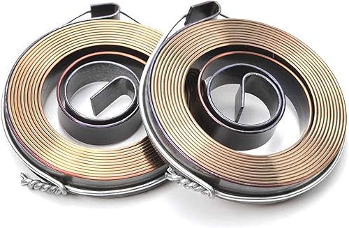 Muelle de prensa de taladro, Bettomshin, 2 piezas, 0.8 x 0.315 x 60.630 x 1.969 in, resorte de retorno, resorte de retorno, resorte de retorno,