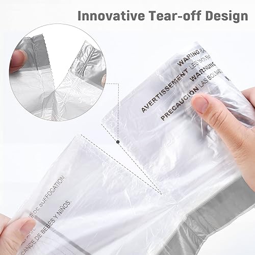 Miniatura 4 de ELPHECO Paquetes de basura y 10 rollos de bolsas de basura