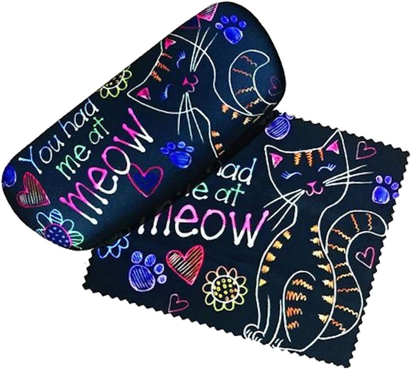 Spoontiques You Had Me At Meow Eyeglass Case