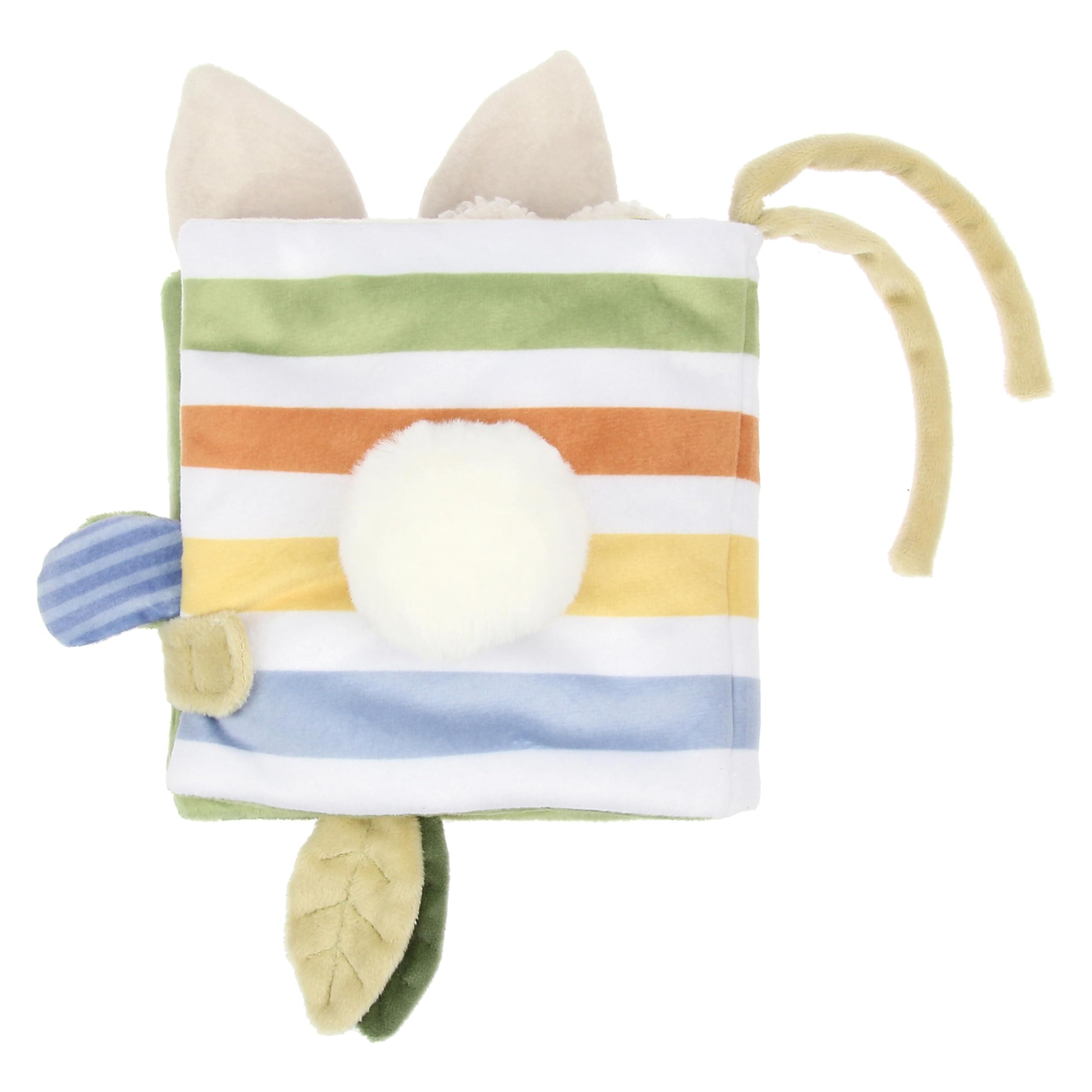 THUN - Libretto gioco - 100% Poliestere + PET + PVC - Collezione Baby Dolce Fattoria - 15 x 15 cm