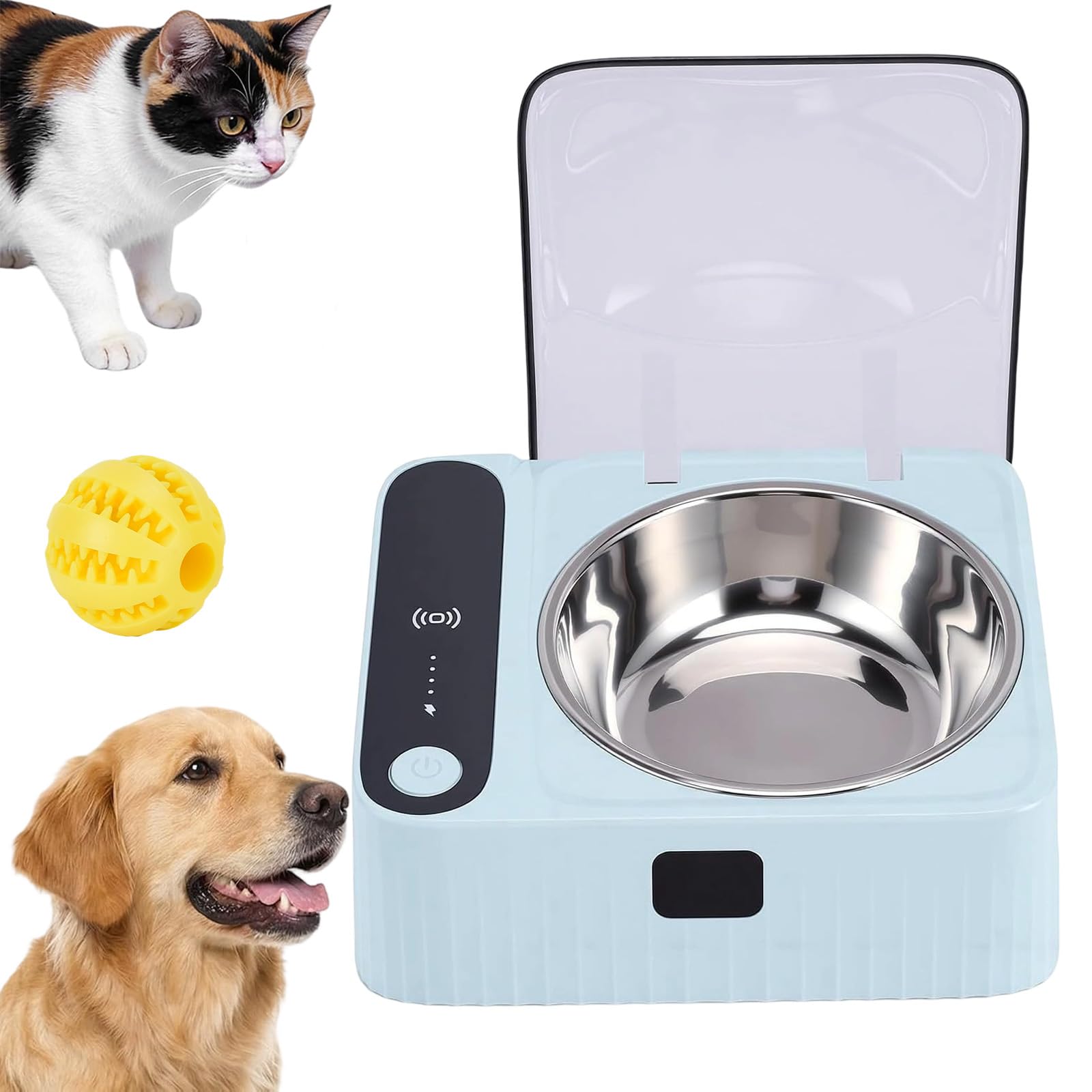 Sensor-Katzenfutterspender mit Intelligenter Sensorkappe, 350 ml