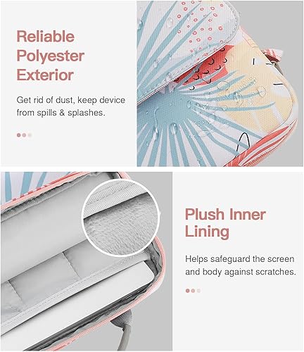 Vista 33 de MoKo Funda para tablet de 9 a 11 pulgadas, con asa para el hombro, se adapta a iPad Air M3 de 11 pulgadas, iPad A16 2025, Pro de 11 pulgadas, iPad