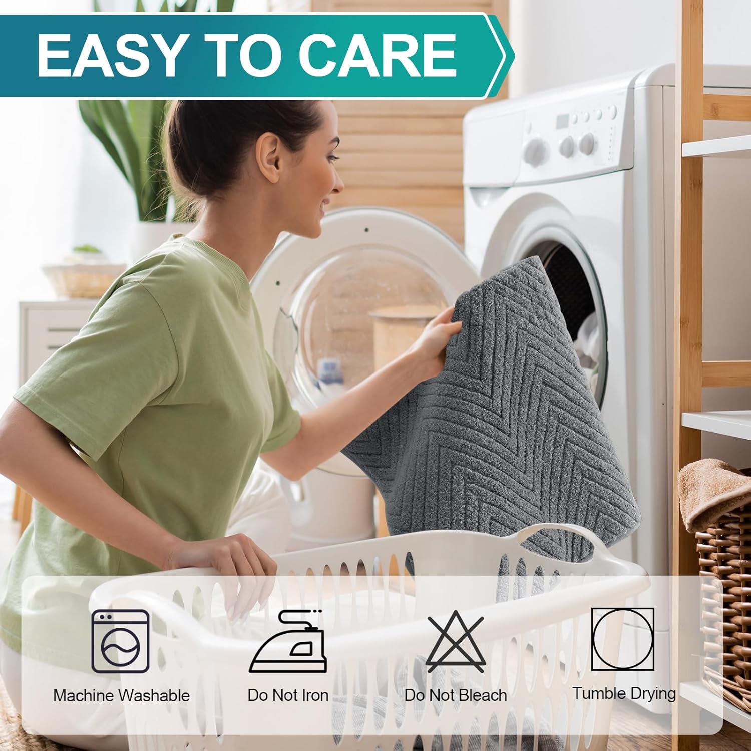 Turquoize 2 Pack Waterproof Couch Armrest Covers for Sofa Non-Slip Fuzzy Couch Arm Covers Set of 2 Washable Thick Soft Recliner Chair Arm Cover Protector Cover (Grey, 23" x 23" 2 Pack)