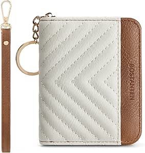 Portefeuille Femme BOSTANTEN En Cuir Brun, Format Pliable, Blocage RFID, Avec Poche à Monnaie